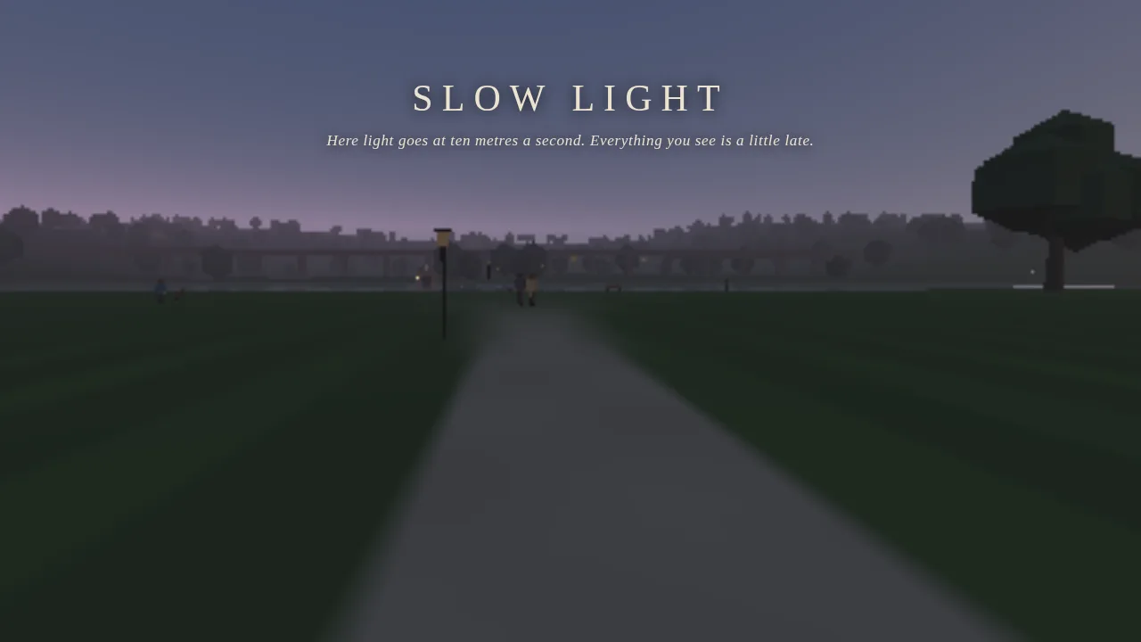 Slow Light